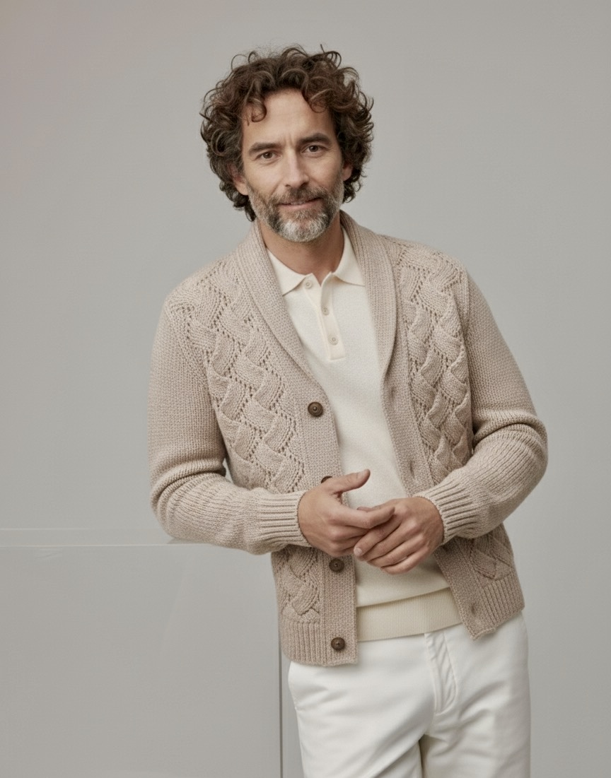 Cardigan-beige
